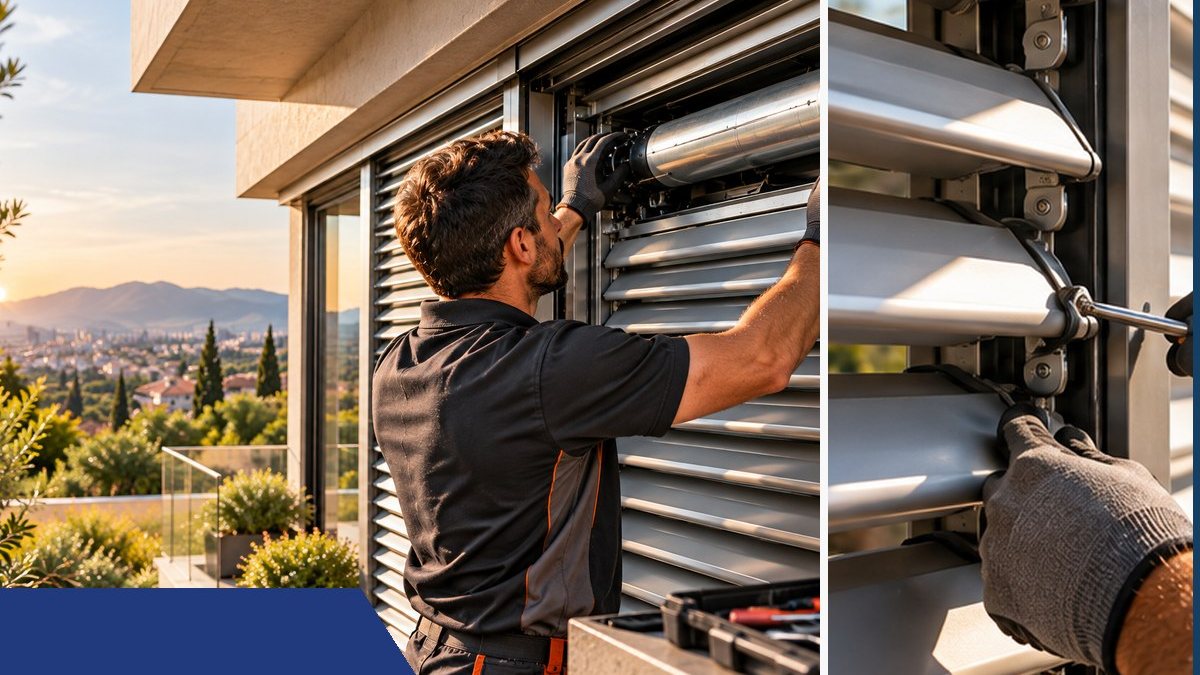 Reparación de persianas Gradhermetic en Cerdanyola del Vallès — imagen editorial de persianas Gradhermetic